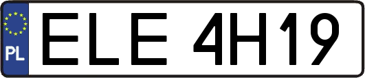 ELE4H19