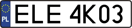 ELE4K03