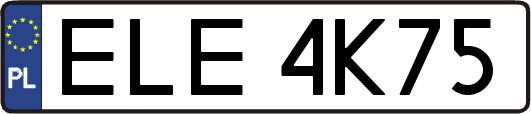 ELE4K75