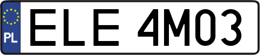 ELE4M03