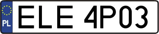 ELE4P03