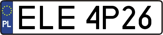 ELE4P26
