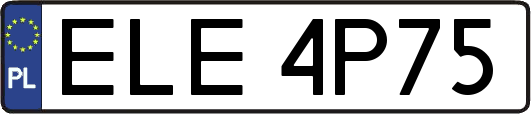 ELE4P75