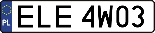 ELE4W03
