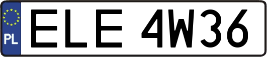 ELE4W36
