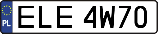 ELE4W70