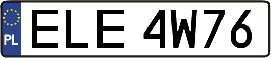 ELE4W76