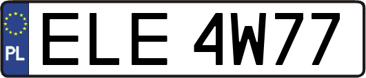 ELE4W77