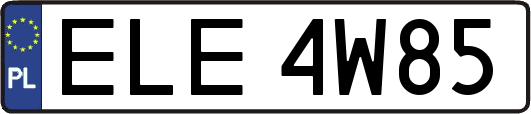 ELE4W85