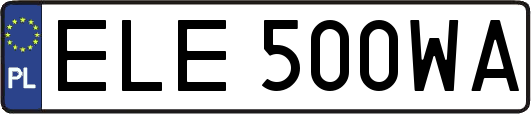 ELE500WA