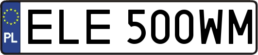 ELE500WM