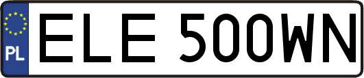 ELE500WN