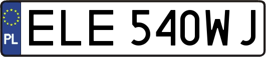 ELE540WJ