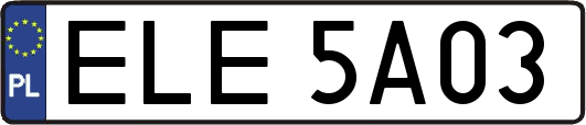 ELE5A03