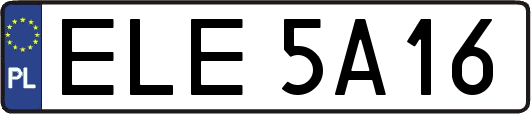 ELE5A16