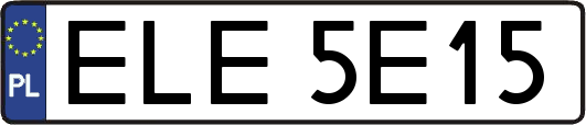 ELE5E15