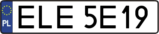 ELE5E19