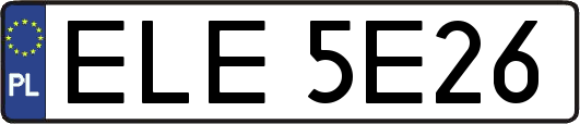 ELE5E26