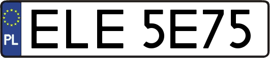 ELE5E75