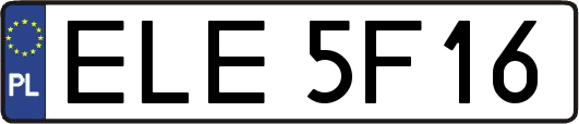 ELE5F16