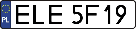ELE5F19