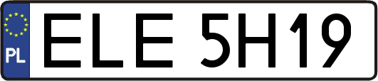 ELE5H19