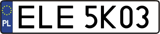 ELE5K03
