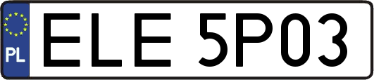 ELE5P03