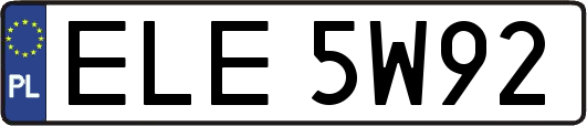 ELE5W92