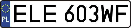 ELE603WF