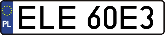 ELE60E3