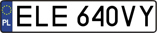 ELE640VY