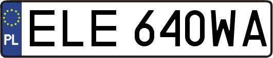 ELE640WA