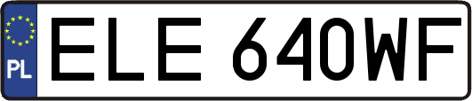 ELE640WF