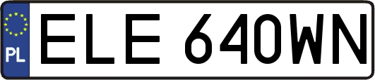 ELE640WN