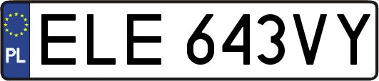 ELE643VY