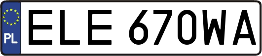 ELE670WA