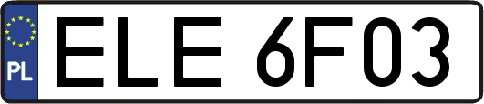 ELE6F03