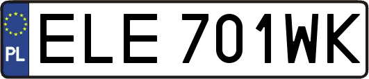 ELE701WK