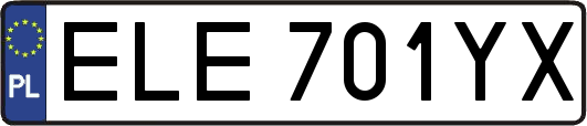 ELE701YX