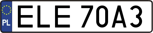 ELE70A3