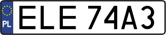 ELE74A3