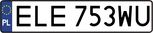 ELE753WU