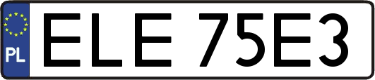 ELE75E3