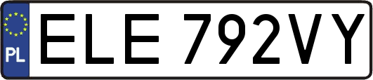 ELE792VY