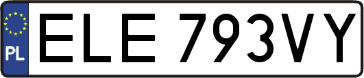ELE793VY