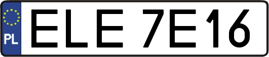 ELE7E16