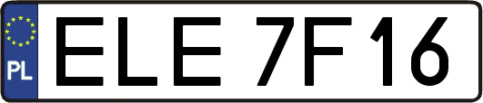 ELE7F16
