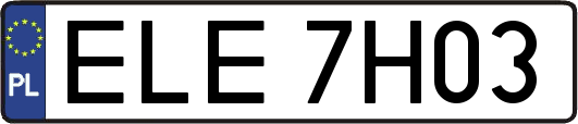 ELE7H03