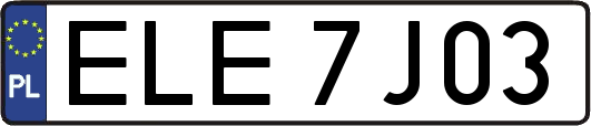 ELE7J03